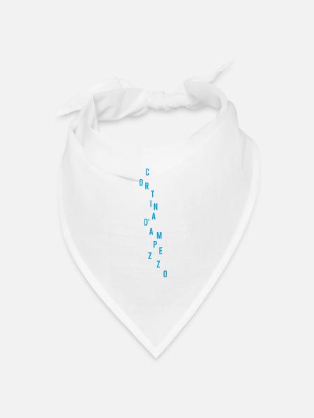 SLALOM Cortina d'Ampezzo - Bandana Dreieckstuch - Weiß