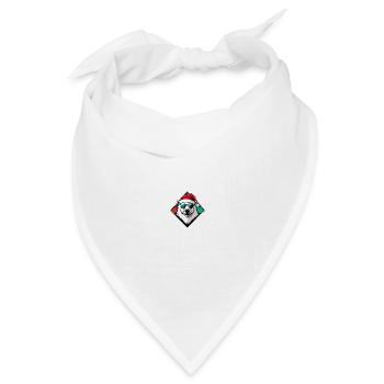 Eisbär Weihnachten Cool Polar bär - Bandana Dreieckstuch - Weiß - Vorne