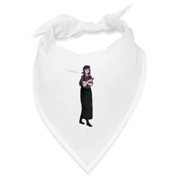 Hanna - Bandana Dreieckstuch - Weiß - Vorne