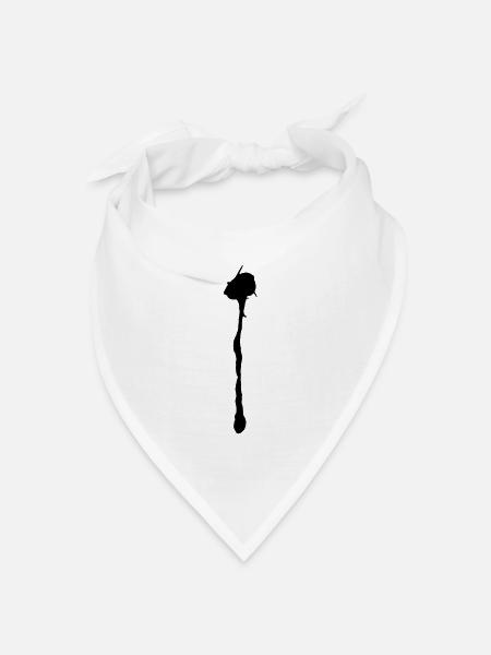 Schmutz - Bandana Dreieckstuch - Weiß