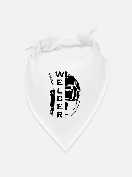 Welding Welder - Bandana Dreieckstuch - Weiß