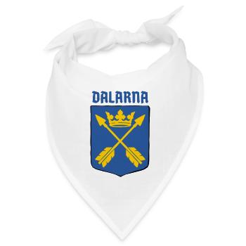 Dalarna - Bandana Dreieckstuch - Weiß - Vorne