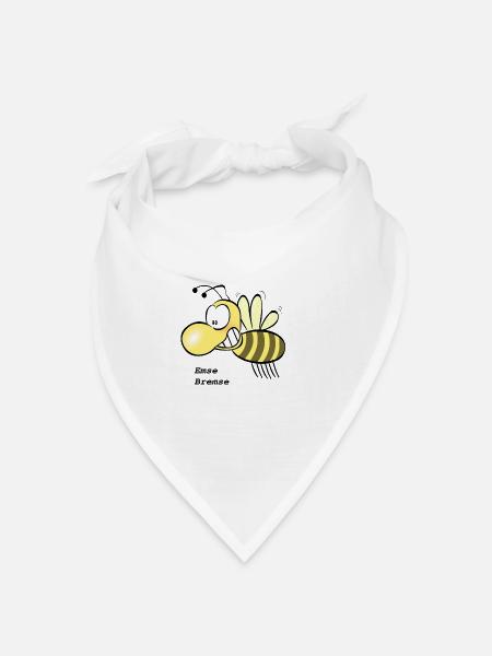 Emse Bremse - Bandana Dreieckstuch - Weiß