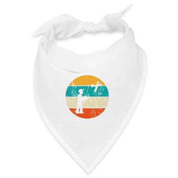 Modellflug Modellflieger Modellflugzeug - Bandana Dreieckstuch - Weiß - Vorne