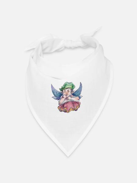 Baby-Elf - Bandana Dreieckstuch - Weiß