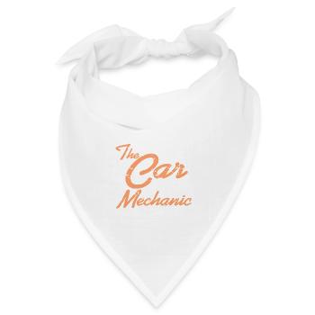 Wrench Life Auto Garage Repair Enthusiast Quote - Bandana Dreieckstuch - Weiß - Vorne