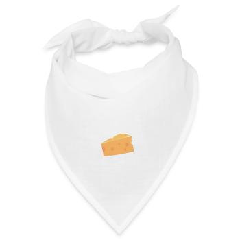 Lass uns kitschig bekommen In einer Beziehung Gesc - Bandana Dreieckstuch - Weiß - Vorne