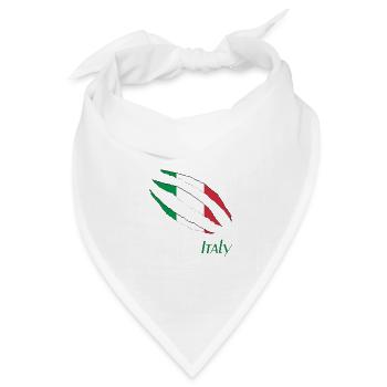Bella Italia - Bandana Dreieckstuch - Weiß - Vorne