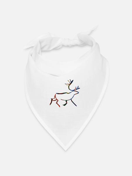 Rein - Bandana Dreieckstuch - Weiß