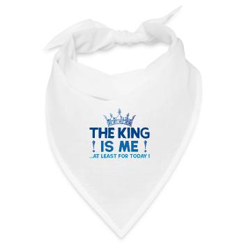 Kings Day, Geschenk für Kings Day!!! - Bandana Dreieckstuch - Weiß - Vorne