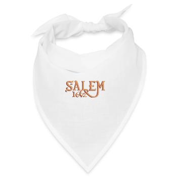 Salem 1692 Hexen Hexer Hexe - Bandana Dreieckstuch - Weiß - Vorne