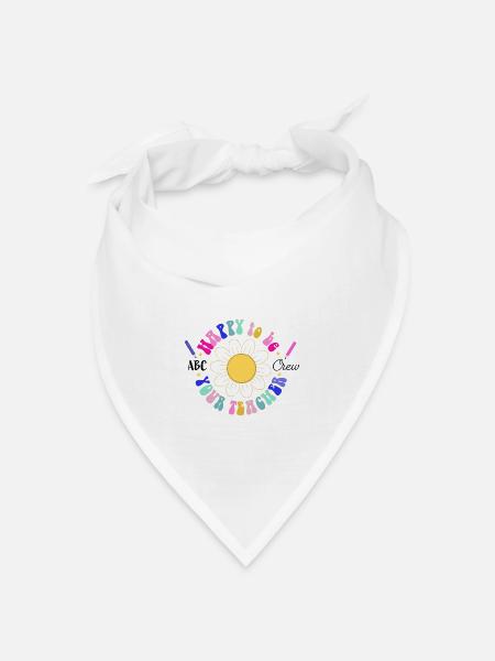 Lehrer - Bandana Dreieckstuch - Weiß