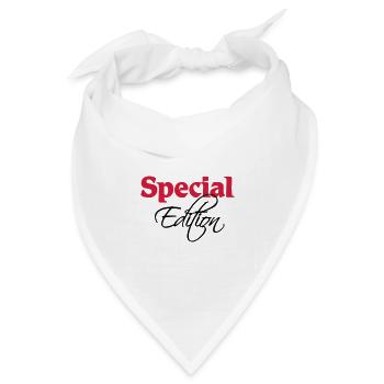 Special Edition - Bandana Dreieckstuch - Weiß - Vorne