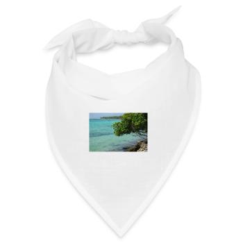 FEIERTAG. ES LEBE DER URLAUB. FEIERTAG. MEER - Bandana Dreieckstuch - Weiß - Vorne
