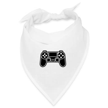 Videospiel-Controller - Bandana Dreieckstuch - Weiß - Vorne