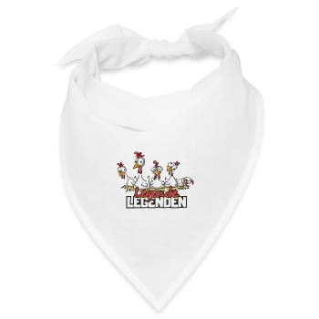 Legende Legenden - Bandana Dreieckstuch - Weiß - Vorne