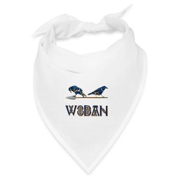 wodan e 16 - Bandana Dreieckstuch - Weiß - Vorne