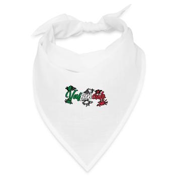Italien Italiener Vaffanculo - Bandana Dreieckstuch - Weiß - Vorne