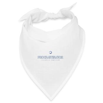 Procrastinator - The Hero Of Tomorrow - Bandana Dreieckstuch - Weiß - Vorne