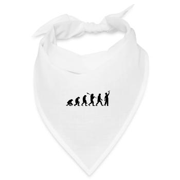 Handwerker der einzig echte - DIY - Bandana Dreieckstuch - Weiß - Vorne