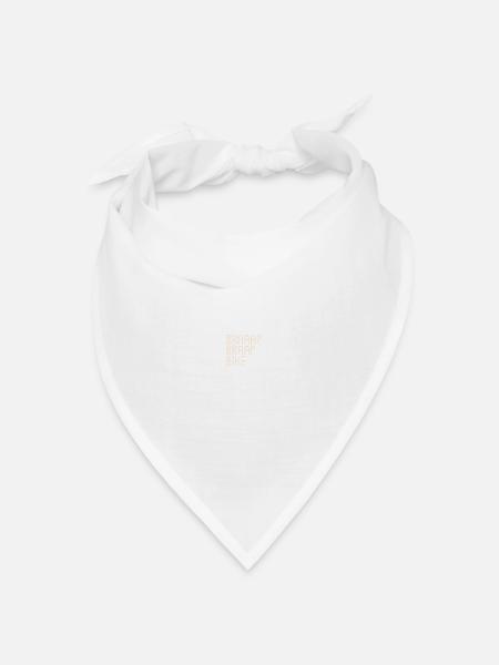 Fahrrad - Bandana Dreieckstuch - Weiß