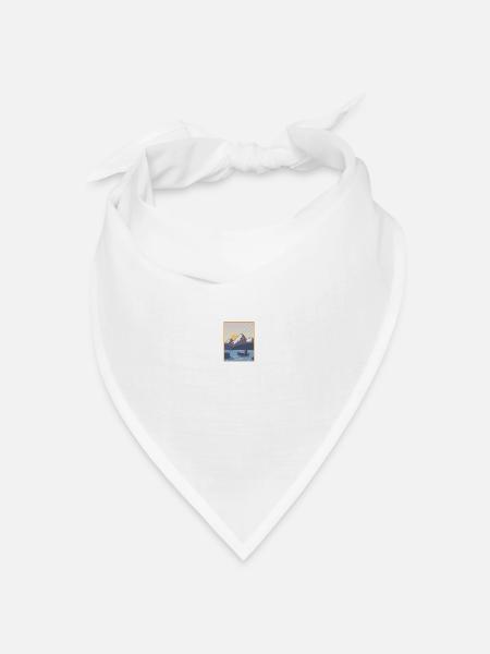 Wassersport - Bandana Dreieckstuch - Weiß