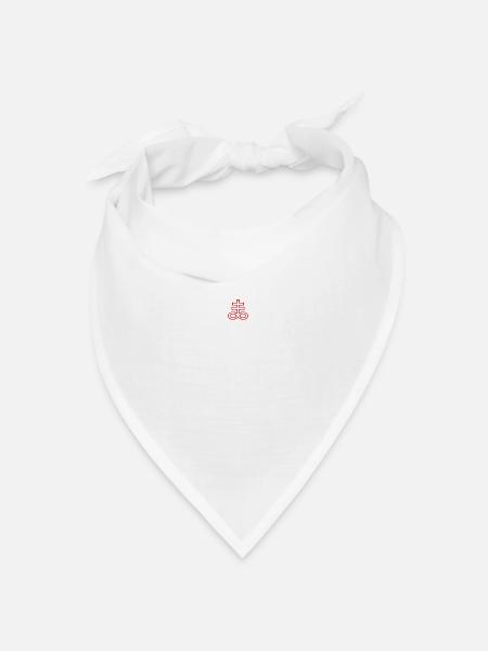 Church of Satan - Bandana Dreieckstuch - Weiß