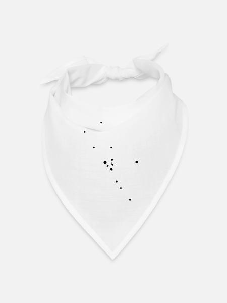 Taurus - Bandana Dreieckstuch - Weiß