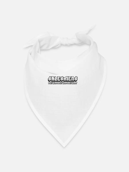 Salesman Destiny - Bandana Dreieckstuch - Weiß