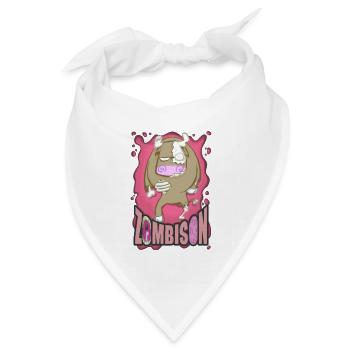 Zombison! - Bandana Dreieckstuch - Weiß - Vorne