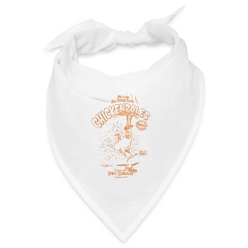 Chickenzales - Bandana Dreieckstuch - Weiß - Vorne