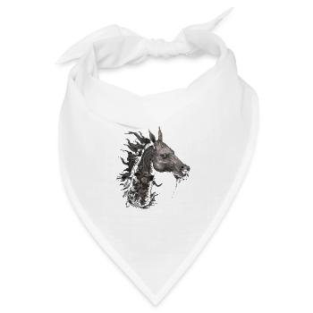 baby unicorn shirt sayings christmas gift - Bandana Dreieckstuch - Weiß - Vorne