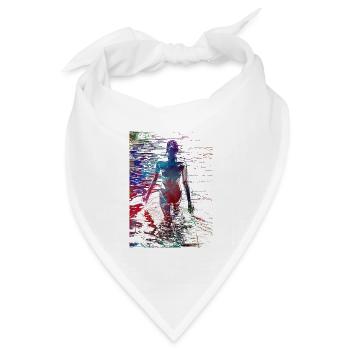 Schwimmsport #swimmer #sport - Bandana Dreieckstuch - Weiß - Vorne