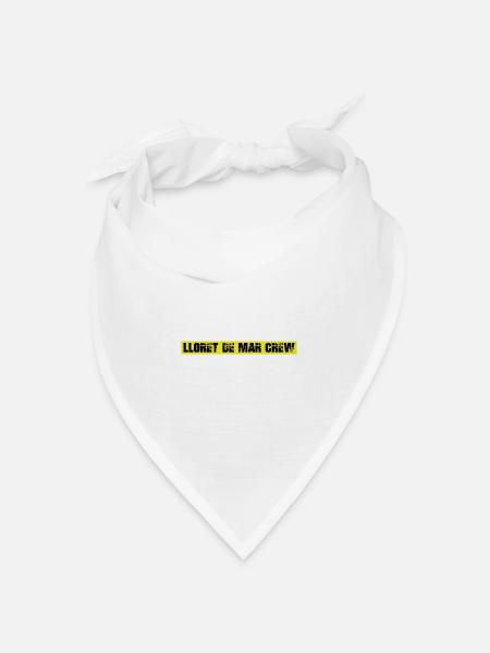 Lloret De Mar Crew - Bandana Dreieckstuch - Weiß