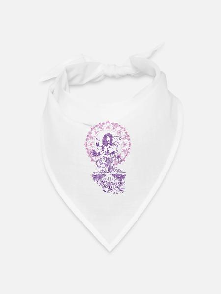 Parvati - Bandana Dreieckstuch - Weiß