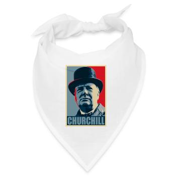 Churchill - Bandana Dreieckstuch - Weiß - Vorne