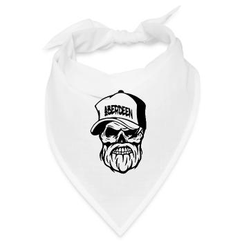 Aberdeen - Bandana Dreieckstuch - Weiß - Vorne