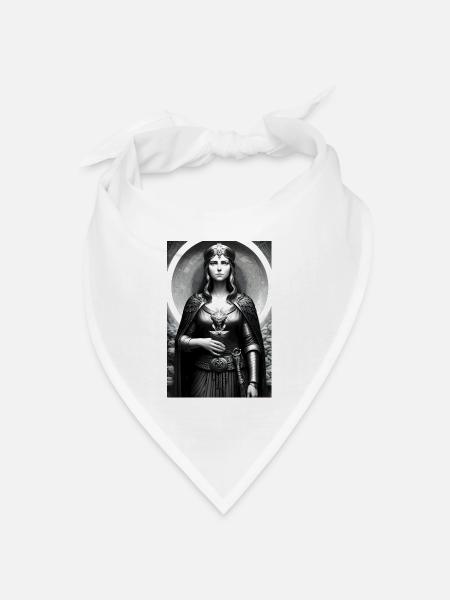 Athena - Bandana Dreieckstuch - Weiß