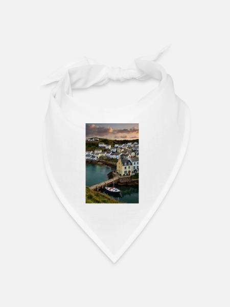 Mevagissy - Bandana Dreieckstuch - Weiß