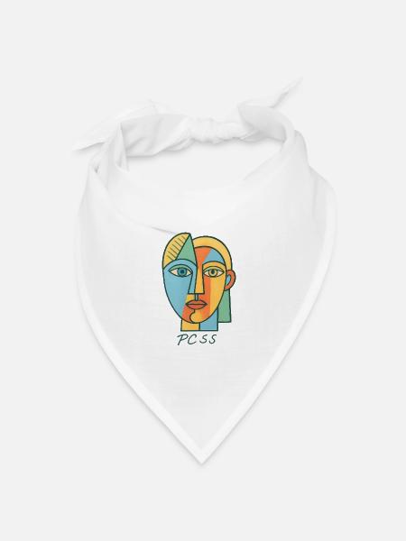 PCSS - Bandana Dreieckstuch - Weiß