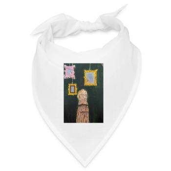 Die Kunst der Riemann-Hypothese - Bandana Dreieckstuch - Weiß - Vorne