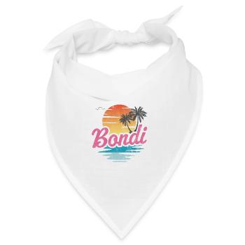 Bondi | - Bandana Dreieckstuch - Weiß - Vorne