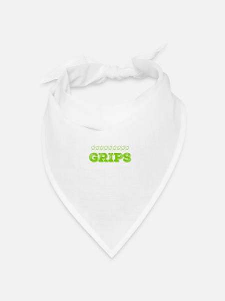 ich bin clever - Bandana Dreieckstuch - Weiß