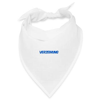es tut mir leid - Bandana Dreieckstuch - Weiß - Vorne