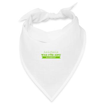 good news - Bandana Dreieckstuch - Weiß - Vorne