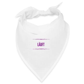 alles genial - Bandana Dreieckstuch - Weiß - Vorne
