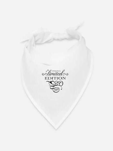Elegant 2009 Limited Edition - Damen - Bandana Dreieckstuch - Weiß