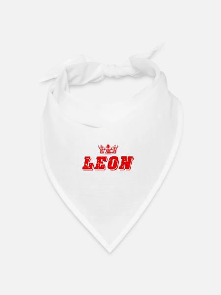 Leon - Bandana Dreieckstuch - Weiß