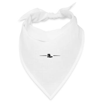 Patrone Linie symbol - Bandana Dreieckstuch - Weiß - Vorne