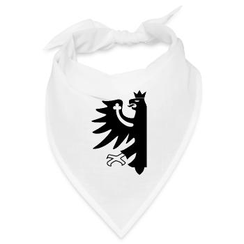 Tirol - Bandana Dreieckstuch - Weiß - Vorne